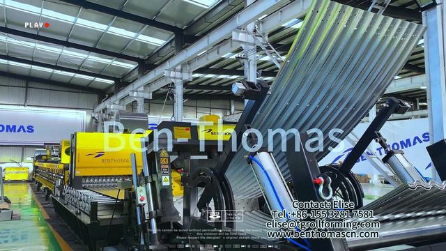 Линия для производства радиусного профнастила (профлиста) | Линию по барьерному ограждению смотреть онлайн