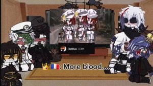WWI Countryhumans React To WWI And WWII |Countryhumans| Gacha| Videos Not Mine