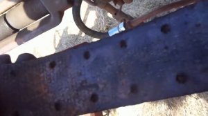 ДТ-75. Замена фрикционной ленты механизма поворота