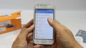 Samsung Galaxy J1 (SM-J100F) Unboxing and Review in Bahasa Melayu (Malaysia)
