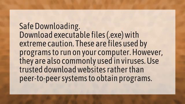 Is It Safe To Download EXE Files?