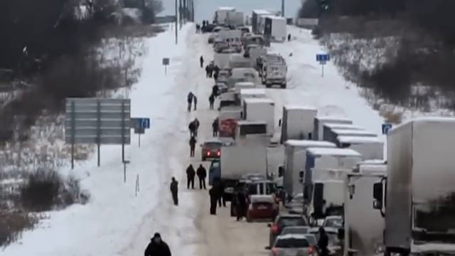 ТРАССА М-10 БОЛЬШОЙ ЗАТОР
