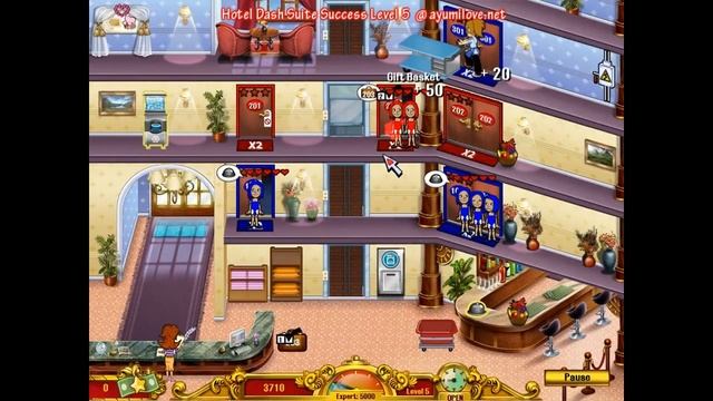 Ayumilove Hotel Dash Suite Success Level 5 Walkthrough смотреть онлайн