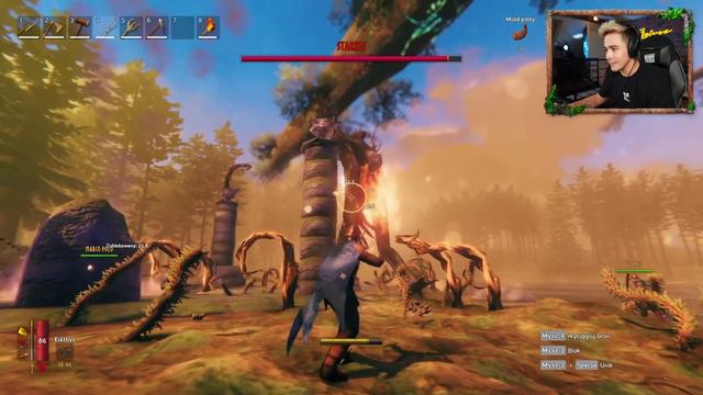 LOLOLOLOLOLO! NO CHYBA NIE! STARZEC BOS?! - VALHEIM #8 смотреть онлайн