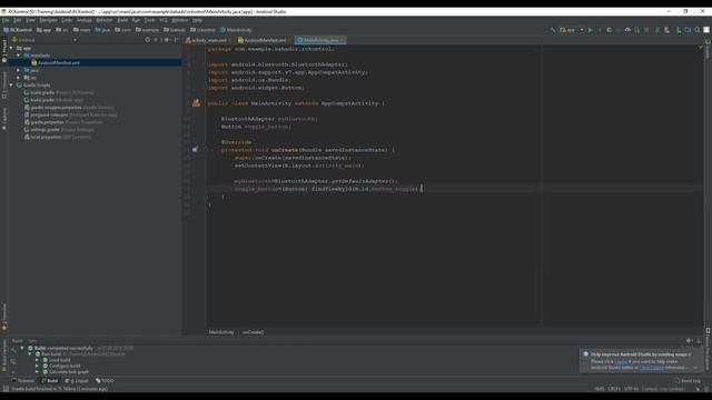 #1 Android Studio&Arduino ile RC Car Yapma - Bluetooth Aktifleştirme / Pasifleştirme смотреть онлайн