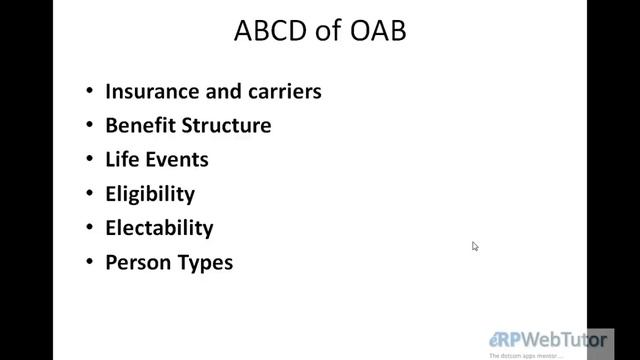 Oracle Advanced Benefits Introduction смотреть онлайн