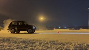 lada Niva Legend 2023 drift. Новая Нива Легенд зимой.