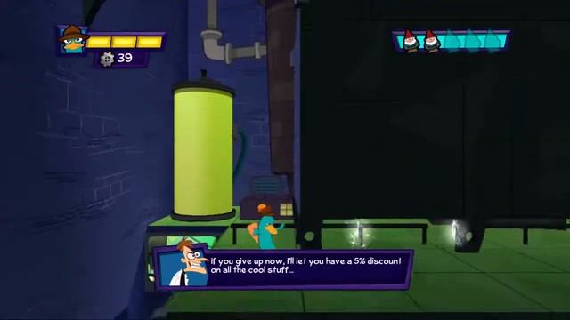 Phineas and Ferb: Quest for Cool Stuff - Walkthrough 20 - Escape! смотреть онлайн