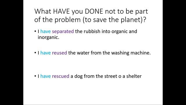 Instructions present perfect activity смотреть онлайн