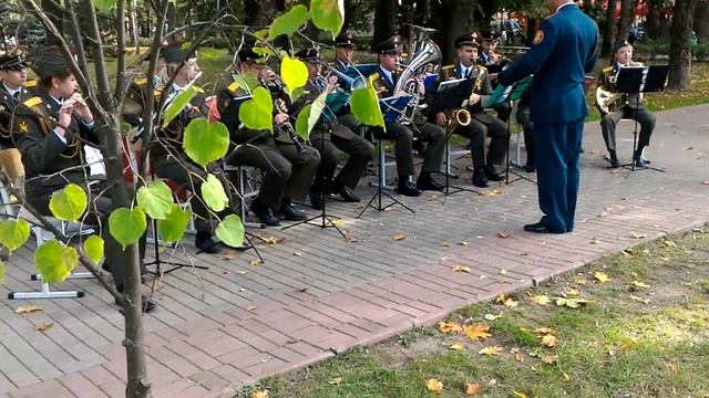 Военный духовой оркестр.День города Смоленска-2015 смотреть онлайн