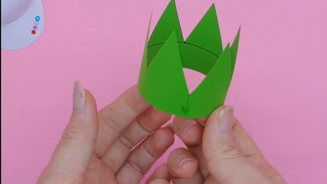 Origami diy, papercraft miniature hat, mini hat paper tutorial, cute mini cap, easy paper cap смотреть онлайн