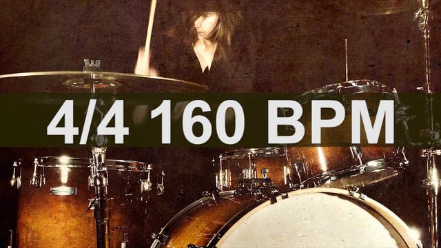 🔴 160 BPM Alternative Drums Metronome