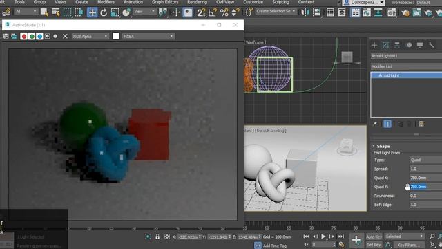 3DS Max Arnold Lighting Basics смотреть онлайн