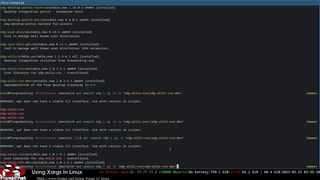 Using Xargs In Linux To Run Multiple Lines Of Commands смотреть онлайн