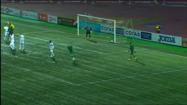 Уфа - Терек 0:1. Гол и опасные моменты смотреть онлайн