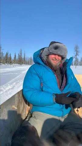 Покатались на нартах у оленеводов в гостях смотреть онлайн