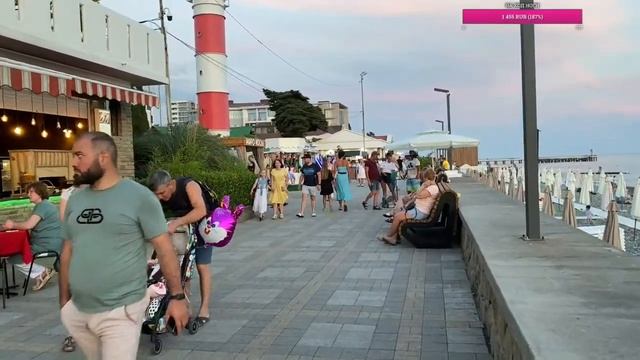 АДЛЕР ВИДЕО / ЗАКАТ ? ОГОНЬ/стрим / народу НЕ пройти /прямой эфир смотреть онлайн