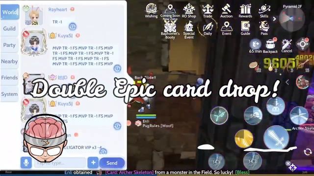 Double Epic Card Drop! | Ragnarok Origin Global смотреть онлайн