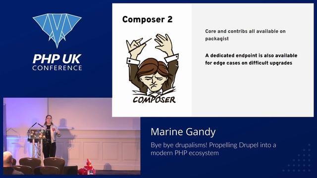 Bye bye drupalisms! Propelling Drupal into a modern PHP ecosystem - Marine Gandy смотреть онлайн