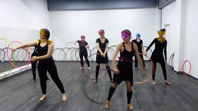 HOOPSCHOOL, жонглерский флешмоб смотреть онлайн