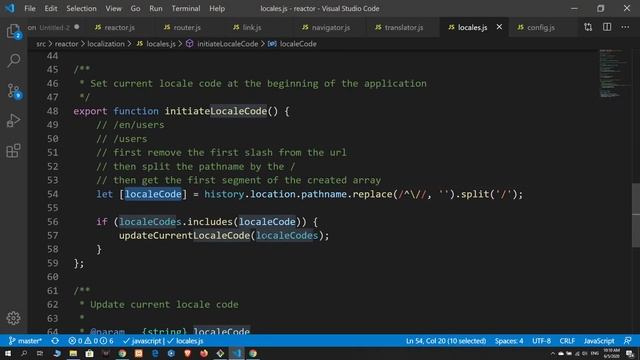 103 Finalizing Router And Localization Updates React Js | Reactor смотреть онлайн