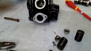 Питбайк 125 см. Разборка- сборка головки цилиндра.