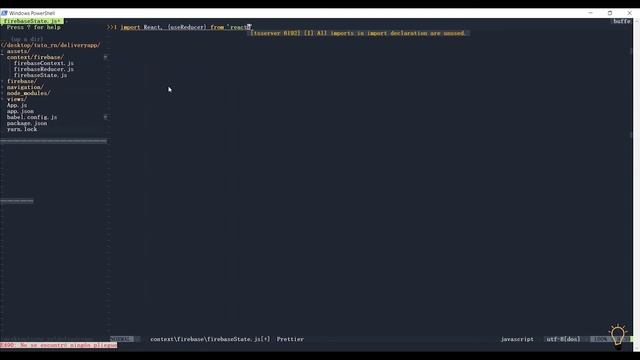 Crear Aplicación de Delivery con React Native, Firebase y Expo #3 |Conectando a Firebase| Impulsa M смотреть онлайн