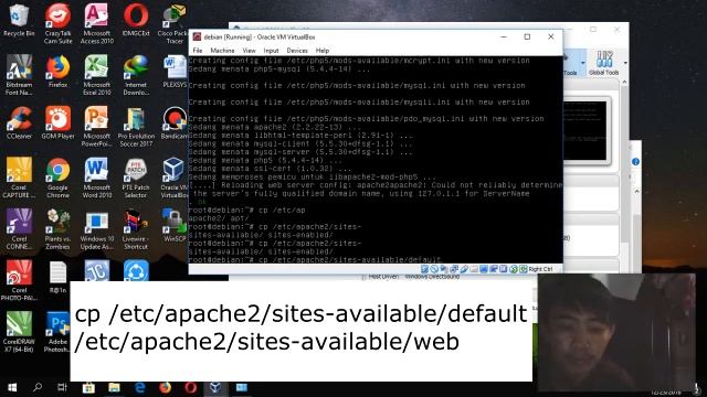 Install CMS Wordpress pada Debian Oracle Virtual Box смотреть онлайн