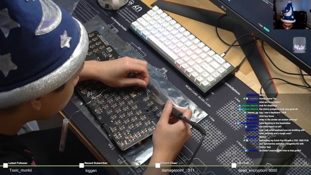 Build Stream: Dolch Pac 60 Rebuild with TKC1800 PCB смотреть онлайн