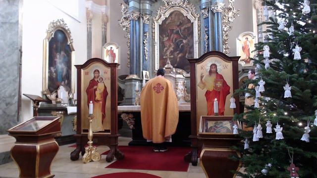 XII.25. - Karácsony - Nagy Szent Bazil Liturgiája смотреть онлайн
