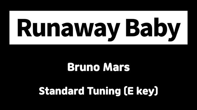[수업용] Runaway Baby (정튜닝/E key) смотреть онлайн