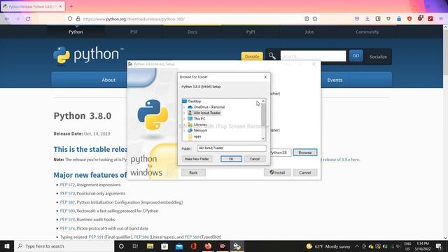 Download Python for Windows | 2022 | Tutorial смотреть онлайн