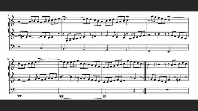 Kauffmann - Ein feste Burg ist unser Gott - A. Silbermann organ, Arlesheim, Hauptwerk смотреть онлайн