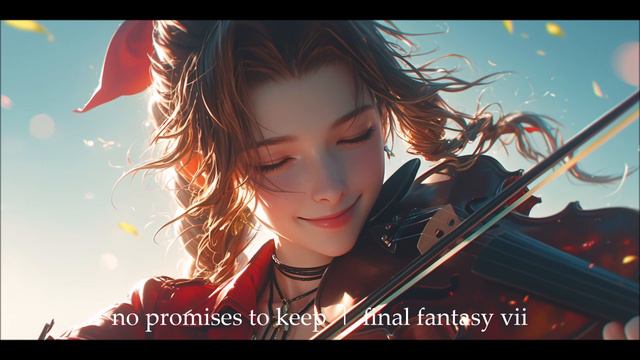 no promises to keep | final fantasy vii rebirth | aerith gainsborough | vocals | violin смотреть онлайн