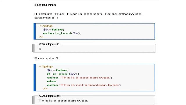 "PHP Data types Booleans" learn PHP TUTORIAL PART 9 смотреть онлайн