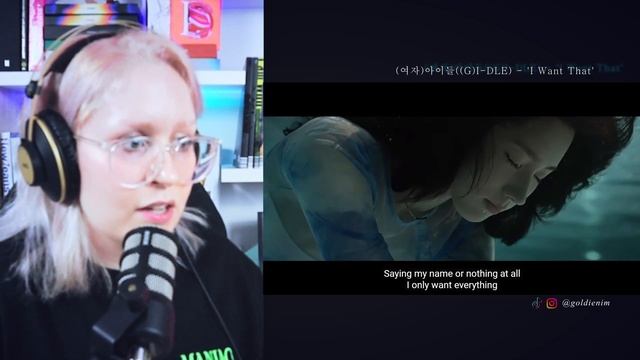 (여자)아이들((G)I-DLE) - 'I Want That' MV | Goldie Reacts смотреть онлайн