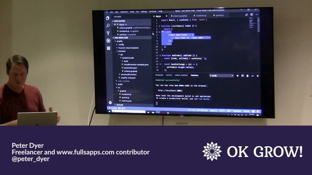 Bootstrapping applications using AWS Amplify with AWS AppSync - Peter Dyer смотреть онлайн