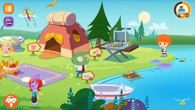 Free Games For Children To Play - Candy's Camping Day - KidsGame HD