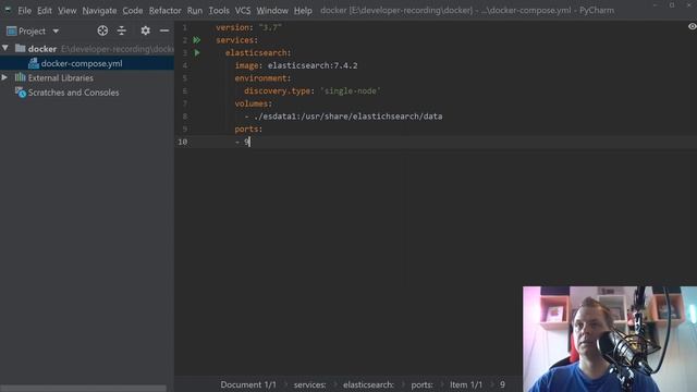 Docker Tutorial - basic setup ElastichSearch in a Docker container смотреть онлайн