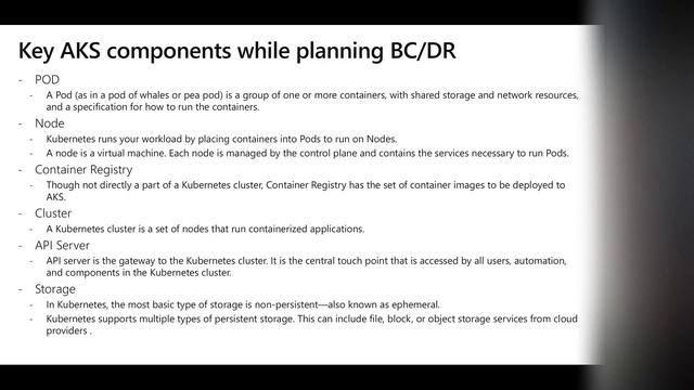 BC/DR planning for your Managed Kubernetes (AKS) Applications смотреть онлайн
