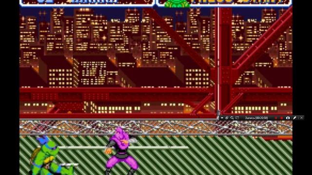 Взламываем игру на Super Nintendo Teenage Mutant Ninja Turtles IV Turtles in Time смотреть онлайн