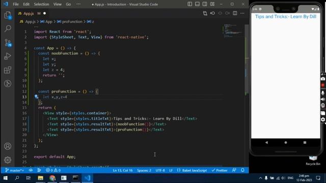 Tutorial#4 | Declaring Multiple Variables in JS | React Native code Optimization | Urdu/Hindi смотреть онлайн
