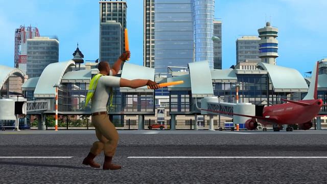 Airport City – Dance and fly high to the sky! смотреть онлайн