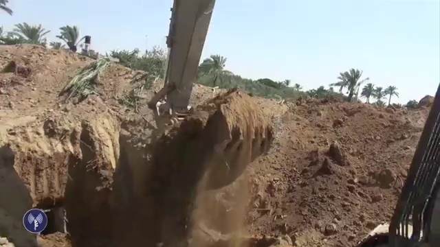 Инженерные войска ЦАХАЛа уничтожают тоннель Хамаса смотреть онлайн