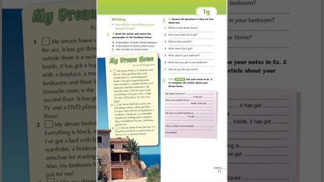 5-grade. P:10-11. Work book. Excel5. 5сынып ағылшын. 5 класс английский 10-11 страницы смотреть онлайн