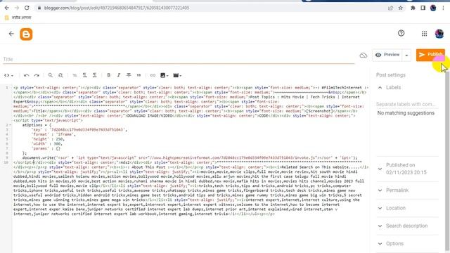 Blogspot Tubes : How To Adsterra Ads Show Setup New Post on Blogspot Website смотреть онлайн
