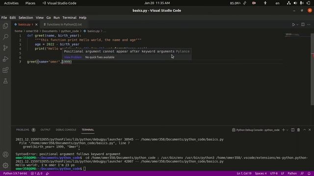 #24 Functions In Python | Part 2 смотреть онлайн