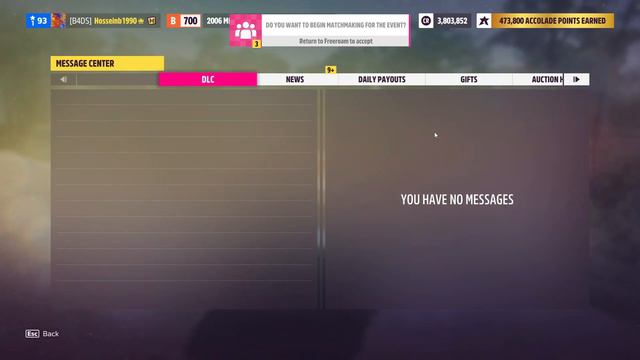 FORZA HORIZON 5 DID YOU CHECK YOUR MESSAGE CENTER ?#forzahorizon5 #forza5 смотреть онлайн