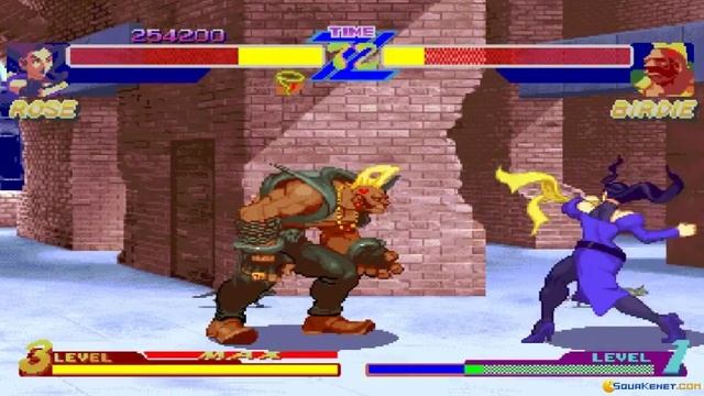 Street Fighter Zero gameplay (PC Game, 1995) смотреть онлайн