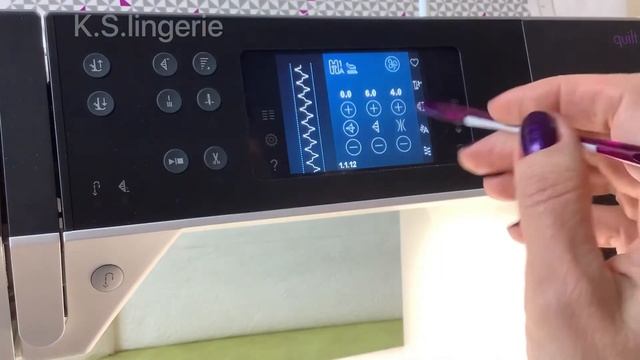 Pfaff Quilt Expression 720 3 Позиционирование строчки во время остановки смотреть онлайн